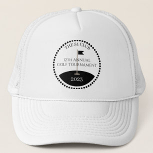 Name des Golf Turnierclubs Truckerkappe