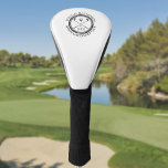Name des Golfklubs Personalisiert Classic Golf Headcover<br><div class="desc">Mit klassischen gekreuzten Golfklubs und einem Retro-Effekt im Retro-Briefmarke-Look sind diese Kopfabdeckungen des Golfclubs ideal für alle Golfclubs und Golfclubs. Personalisieren Sie Ihren Aufenthalt mit dem Namen des Clubmitglieds,  dem Namen des Golfklubs und dem Jahr,  in dem der Golfclub gegründet wurde. Entwickelt von Thisisnotme©</div>