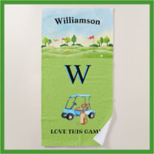 Name des Golfkurses Monogram