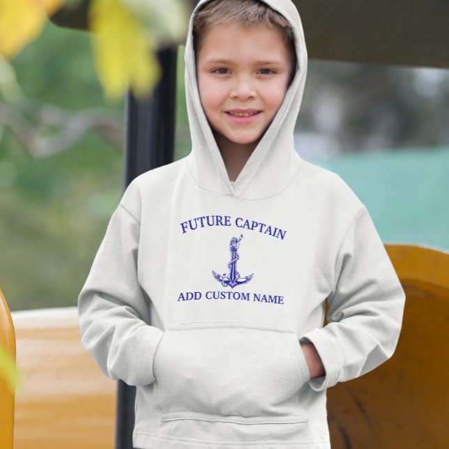 Name des Hauptmanns der Vintagen Nautic Anchope Hoodie (Von Creator hochgeladen)
