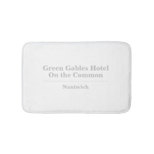 Name des Hotels oder der Unterkunft Badematte