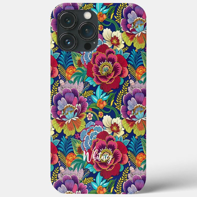 Name des japanischen Blumenmusters Kimono Case-Mate iPhone Hülle (Rückseite)
