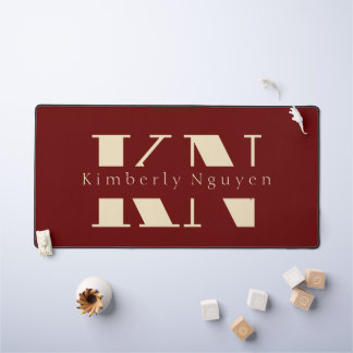 Name des Kalligraphie-Skripts Schreibtischunterlage