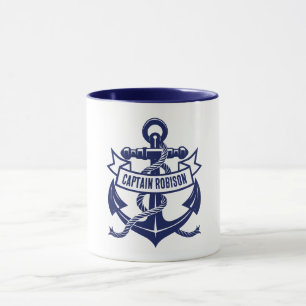 Name des Kapitäns Tasse