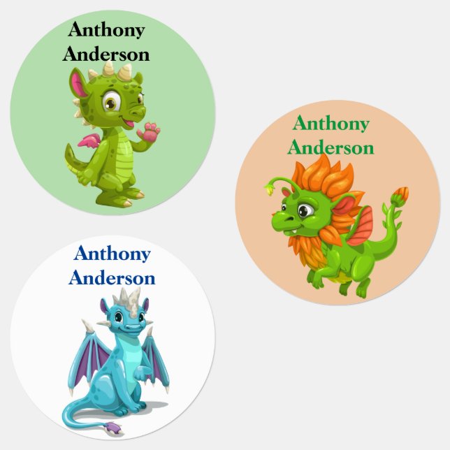 Name des Kindes Etiketten (Gruppe)