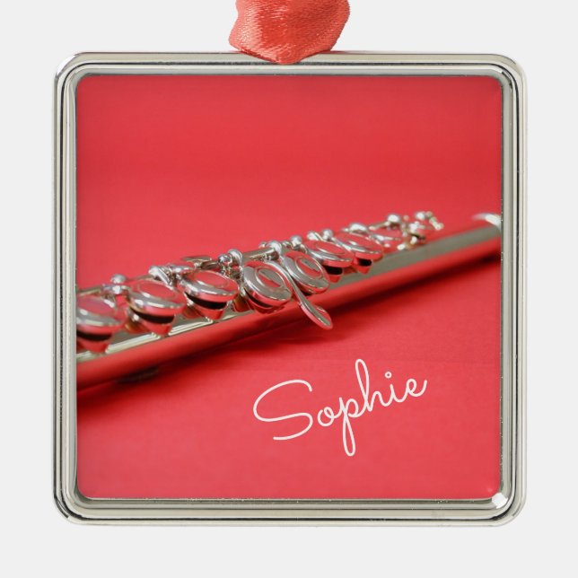 Name des klassischen Musikinstruments Ornament Aus Metall (Vorne)