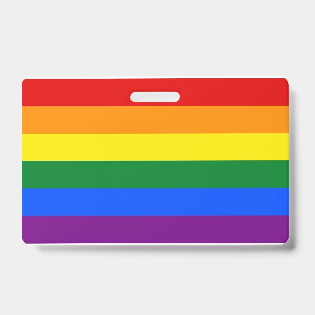 Name des LGBT-Rainbow-Gay Pride Ausweis (Vorderseite)