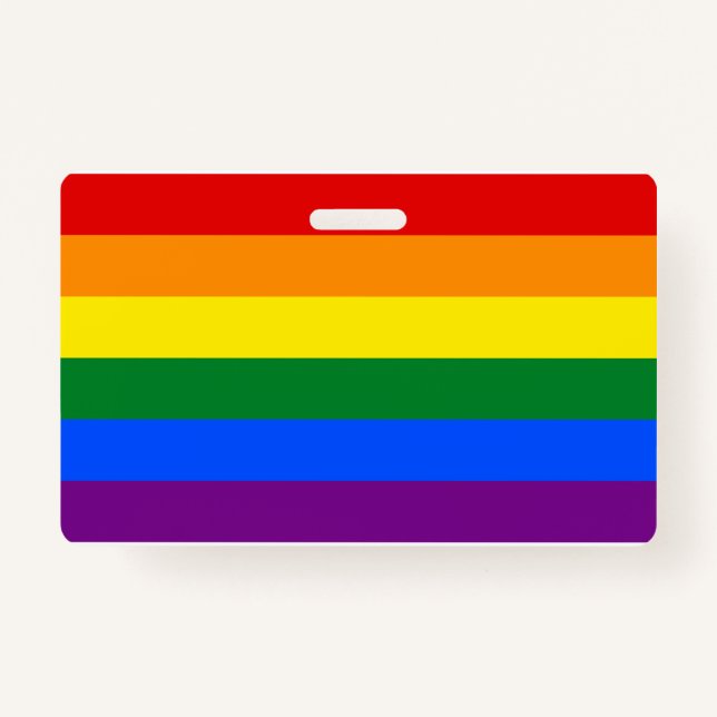Name des LGBT-Rainbow-Gay Pride Ausweis (Vorderseite)