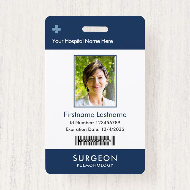 Name des Logos des Fotos für Ihr Health Care Compa Ausweis (custom badges)