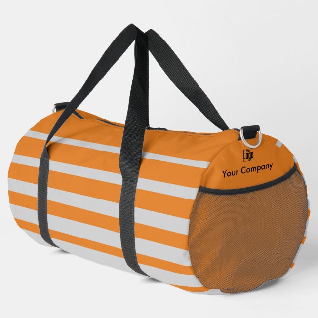 Name des Logos für die Werbeaktion von Unternehmen Duffle Bag (Rechte Ecke)