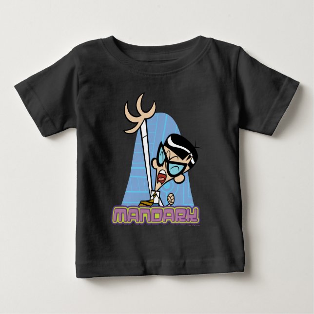 Name des Mandarks Graphic Baby T-shirt (Vorderseite)