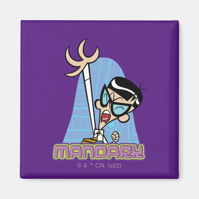 Name des Mandarks Graphic Magnet (Vorne)