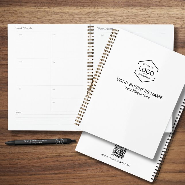 Name des Minimalistischen Unternehmens QR-Code Planer (Von Creator hochgeladen)