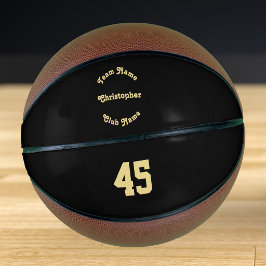 Name des Mit Monogramm Spielerteams Basketball
