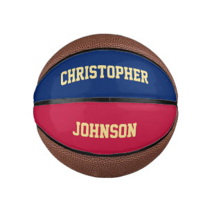 Name des Mit Monogramm Team Club School-Spielers Mini Basketball
