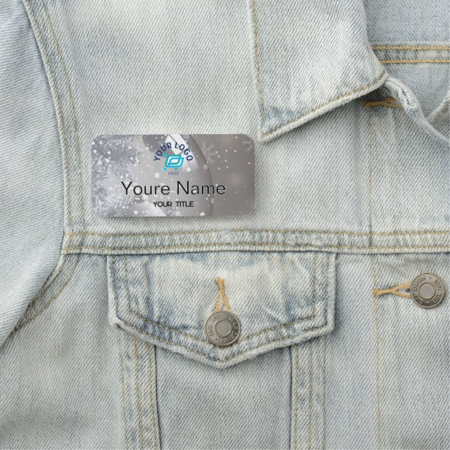 Name des Mitarbeiters des magnetischen Unternehmen Namensschild (Beispiel)