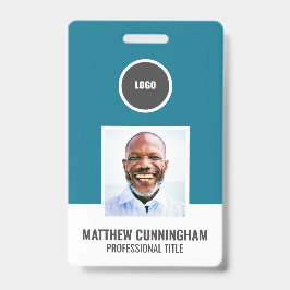 Name des Mitarbeiters Strichcode des modernen farb Ausweis