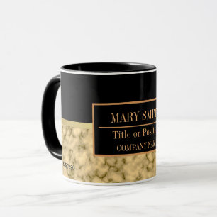 Name des modernen Marmorgeschäftes Tasse