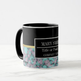 Name des modernen Marmorgeschäftes Tasse