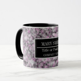 Name des modernen Marmorgeschäftes Tasse