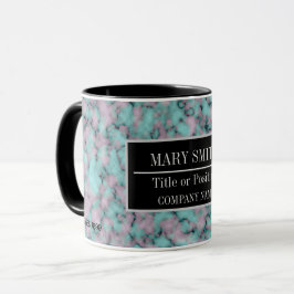 Name des modernen Marmorgeschäftes Tasse
