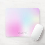 Name des modernen rosafarbenen Monogramms Mousepad<br><div class="desc">Name des modernen rosafarbenen Monogramms</div>