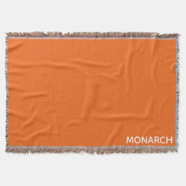 Name des Monarchschmetterlings orange Decke