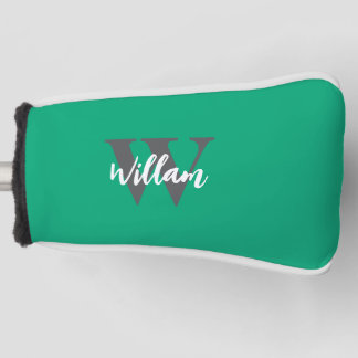 Name des Monogram-Skripts Golf Headcover
