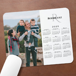 Name des Monogramms des benutzerdefinierten Fotos Mousepad