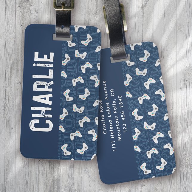 Name des Monogramms für das Videospiel Gepäckanhänger (Von Creator hochgeladen)