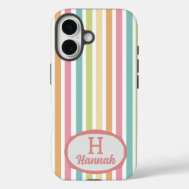 Name des Monogramms für die benutzerdefinierte Bez iPhone 16 Hülle
