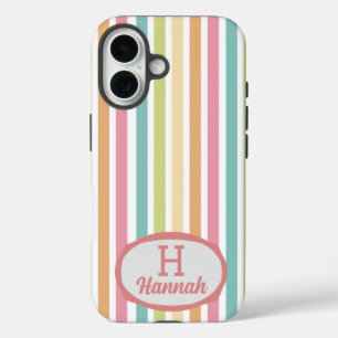Name des Monogramms für die benutzerdefinierte Bez iPhone 16 Hülle