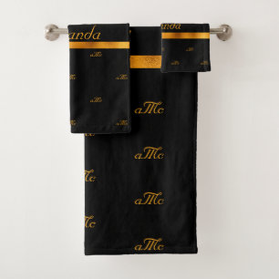 Name des Musters Badhandtuch Set