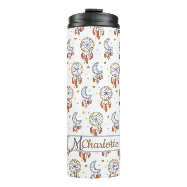 Name des Musters für das Muster Retro Whimsical Thermosbecher (Vorderseite)