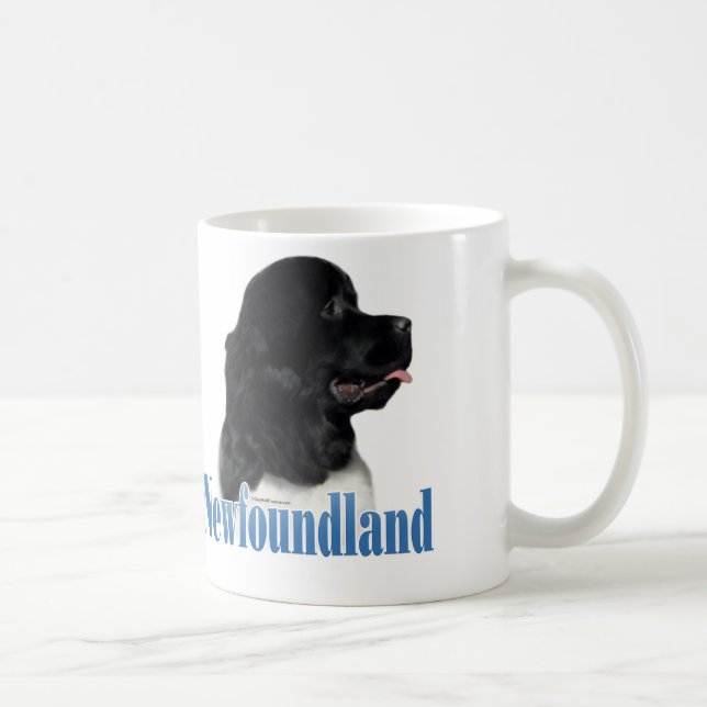 Name des Neufundlands (Grundbesitzer) Kaffeetasse (Rechts)