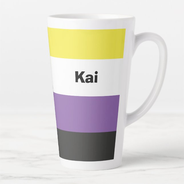 Name des nicht binären Strichs oder Monogramms Milchtasse (Rechts)