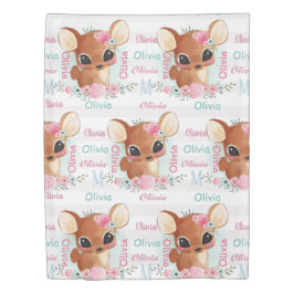 Name des niedlichen Hirschblumenmusters