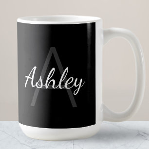 Name des niedlichen Mit Monogramm Mädchens   Schwa Kaffeetasse