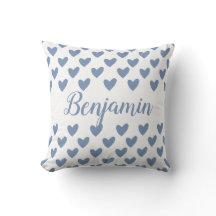 Name des personalisierten Baby-Jungen Hearts