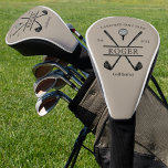 Name des personalisierten Classic Golf Clubs Headcover<br><div class="desc">Erstellen Sie Ihre eigene Golf-Headcover! Personalisieren Sie dieses Design mit Ihrem eigenen Text. Sie können dieses Design weiter anpassen, indem Sie den Link "Weitere Anpassung" auswählen, falls gewünscht. 🎥 🎥 WATCH, WIE MAN PERSONALISIERUNG HINZUFÜGEN KANN! 🎥 https://youtu.be/CmyHIyhtmqk</div>