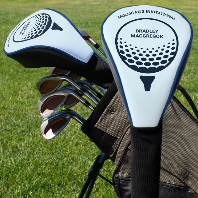 Name des personalisierten Monogram-Clubs Golf Headcover (Von Creator hochgeladen)