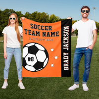 Name des personalisierten Orange-Fußballspielers