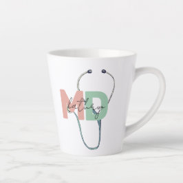 Name des personalisierten Retro-Arztes Milchtasse