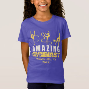 Name des personalisierten Rhythmus des Gymnastikor T-Shirt