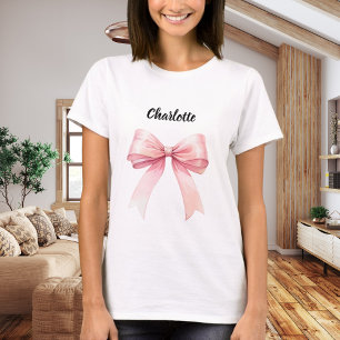 Name des rosa Bogens T-Shirt