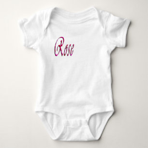 Name des Rosenmädchens, Baby Strampler