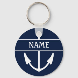 Name des Schiffes Anchor Schlüsselanhänger