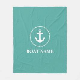 Name des Schiffes Ankerseil Mittel Fleecedecke