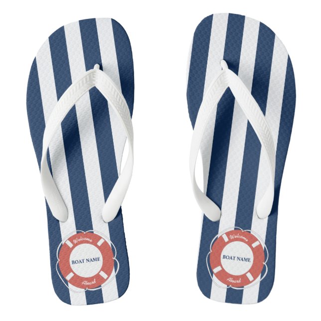 Name des Schiffes Flip Flops (Fußbett)