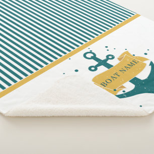 Name des Schiffes Personalisiert Sherpadecke